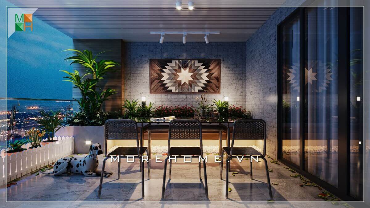 Mẫu thiết kế ban công đẹp, phong cách hiện đại cho biệt thự, nhà phố.