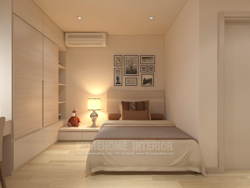 Giường ngủ chung cư hiện đại Giường ngủ chung cư hiện đại