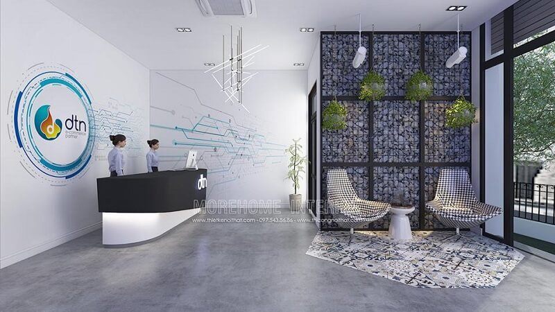 Thiết kế quầy lễ tân văn phòng tinh tế là một trong những yếu tố quyết định đến thành công và bộ mặt của công ty